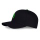 Boné preto Sims Black Diamond com diamante verde