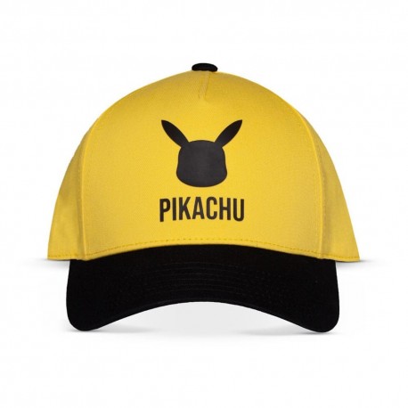 Casquette baseball jaune et noire Pikachu de Pokemon