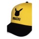 Casquette baseball jaune et noire Pikachu de Pokemon