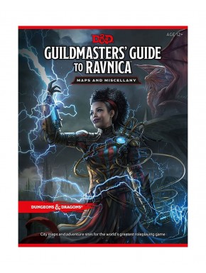 Portada del libro Dungeons & Dragons RPG Guildmasters' Guide to Ravnica
