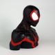 Cofrinho Spider-Man Miles Morales em PVC preto e vermelho