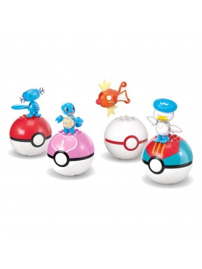 Kit de construcción Poké Ball con Pokémon