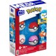 Kit de construcción Poké Ball con Pokémon