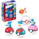 Kit de construcción Poké Ball con Pokémon