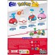 Kit de construcción Poké Ball con Pokémon