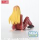 Estátua PVC de 9 cm de Hitomi Koshigaya em agasalho vermelho