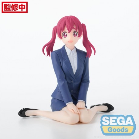Estátua de PVC de Kana Sakuragi em terno azul