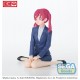 Estátua de PVC de Kana Sakuragi em terno azul