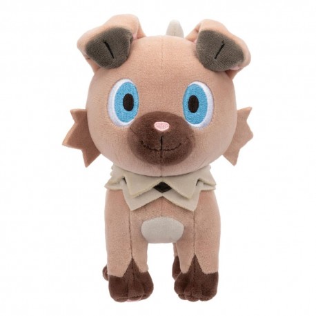 Peluche de Pokémon Rockruff de 20 cm con licencia oficial