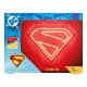 Lámpara de pared LED Superman Neon, escudo de DC Comics