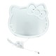 Luminária de parede LED Hello Kitty com luz neon.