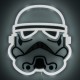 lámpara de pared LED Stormtrooper de Star Wars