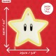 Lámpara LED de pared en forma de estrella de Super Mario