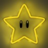 Luminária de Parede LED Super Mario Super Star Neon