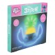 Lâmpada LED neon de Stitch com cores vibrantes