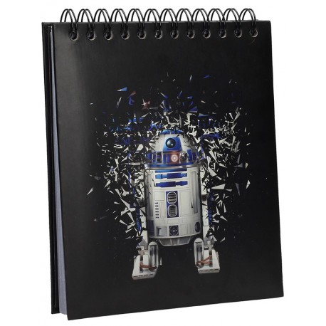 Star Wars Libreta con Luz y Sonido R2-D2