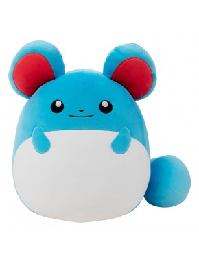 Peluche Marill de Pokémon azul y blanco, 35 cm