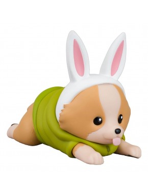 Estatua de Vinyl Chikuwa de Laid-Back Camp con orejas de conejo