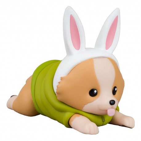 Estatua de Vinyl Chikuwa de Laid-Back Camp con orejas de conejo