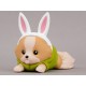 Estatua de Vinyl Chikuwa de Laid-Back Camp con orejas de conejo