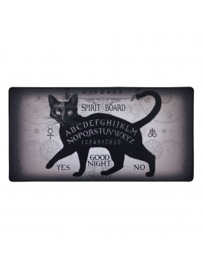 Alfombrilla Konix Alchemy XXL con diseño de gato y tableros espirituales
