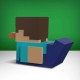 Figura PVC Steve de Minecraft, edición Tubbz