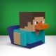 Figura PVC Steve de Minecraft, edición Tubbz