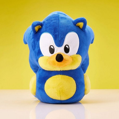 Peluche Sonic Tubbz de 30 cm, azul y amarillo