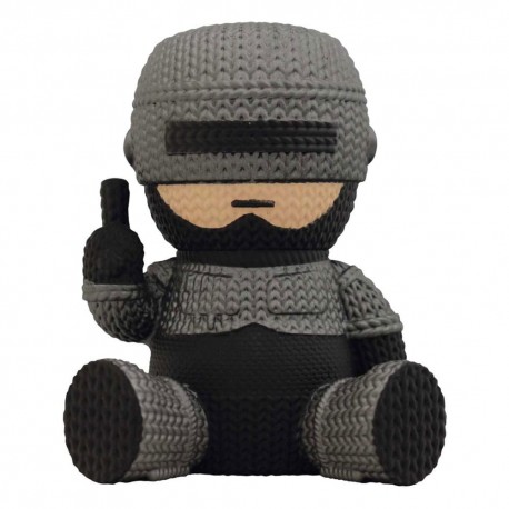 Figura Robocop de vinilo con diseño tejido