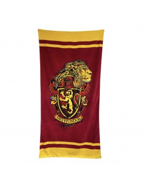 Toalla Gryffindor con león de Harry Potter 150x75 cm