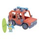 Figurine Bluey avec Véhicule Bluey Family Cruiser