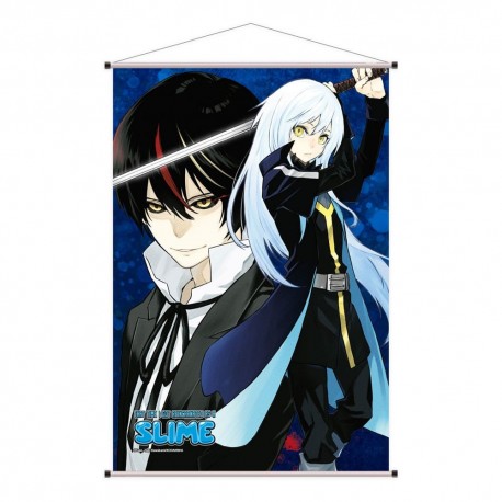 Póster de tela de Rimuru y Diablo