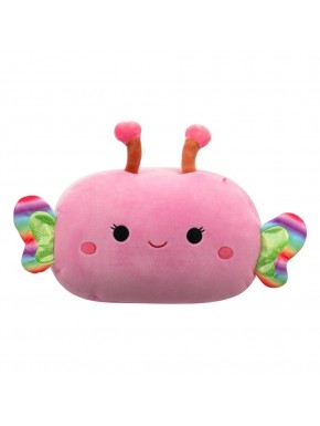 Pelúcia borboleta rosa com asas de gradiente Brielana 30 cm
