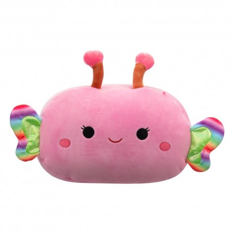 Pelúcia borboleta rosa com asas de gradiente Brielana 30 cm