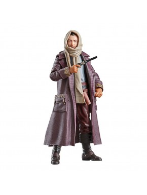 Figurine de Jod Na Nawood de Star Wars en manteau bordeaux