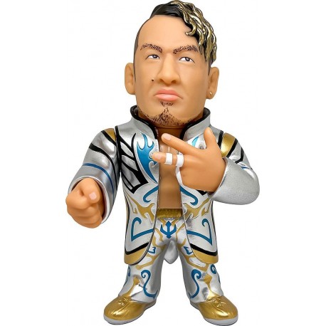Figura de vinilo Naomichi Marufuji plateada, dorada y azul 12 cm