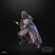 Figurine de Mae Assassin Star Wars avec cape violette.