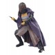 Figurine de Mae Assassin Star Wars avec cape violette.