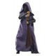 Figurine de Mae Assassin Star Wars avec cape violette.