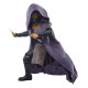 Figurine de Mae Assassin Star Wars avec cape violette.
