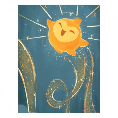 Pôster de tecido Wish Come True, 30 x 40 cm