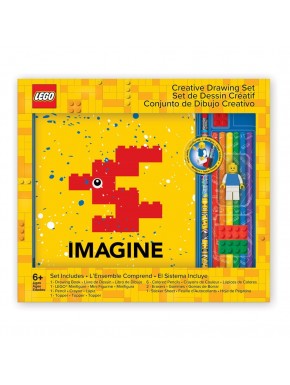 LEGO Set de papelería Imagine con cuaderno y accesorios creativos