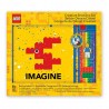 Conjunto de Papelaria LEGO Imagine para Crianças Criativas