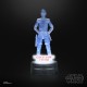 Figurine holographique d'Ezra Bridger illuminée.