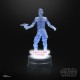 Figurine holographique d'Ezra Bridger illuminée.