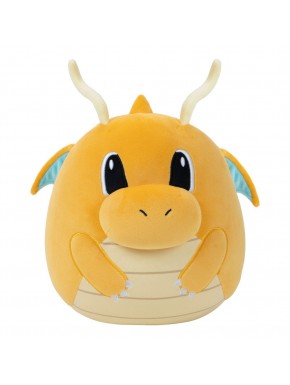 Peluche Dragonite Squishmallows de 25 cm color naranja