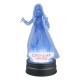 Figurine holographique Mae de Star Wars sur base illuminée.