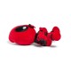 Peluche Deadpool Babypool 25 cm en colores rojo y negro