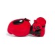 Peluche Deadpool Babypool 25 cm en colores rojo y negro