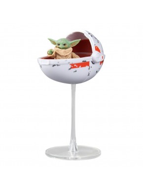 Figurine de Grogu avec nacelle dans Star Wars Black Series